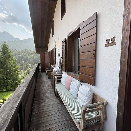 Casa Scoiattolo, Con Balcone Panoramico * San Vito di Cadore